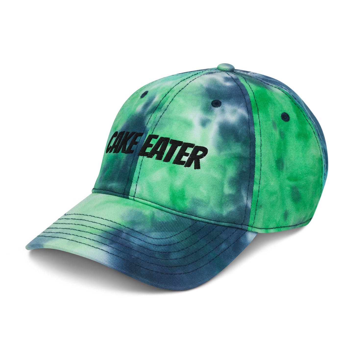 MIGHTY CAKE EATER TIE DYE DAD HAT