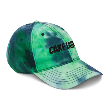 MIGHTY CAKE EATER TIE DYE DAD HAT