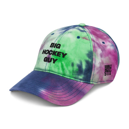 BIG HOCKEY GUY TIE DYE DAD HAT