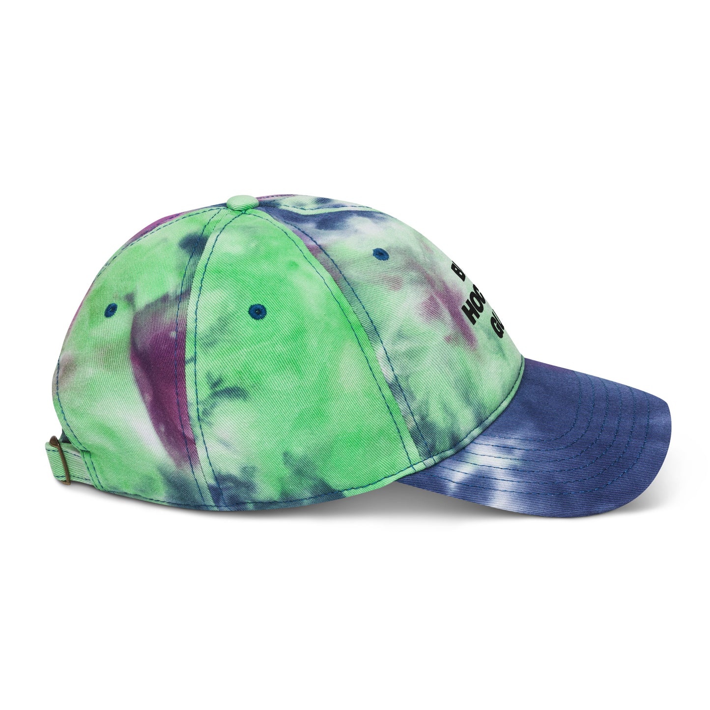 BIG HOCKEY GUY TIE DYE DAD HAT