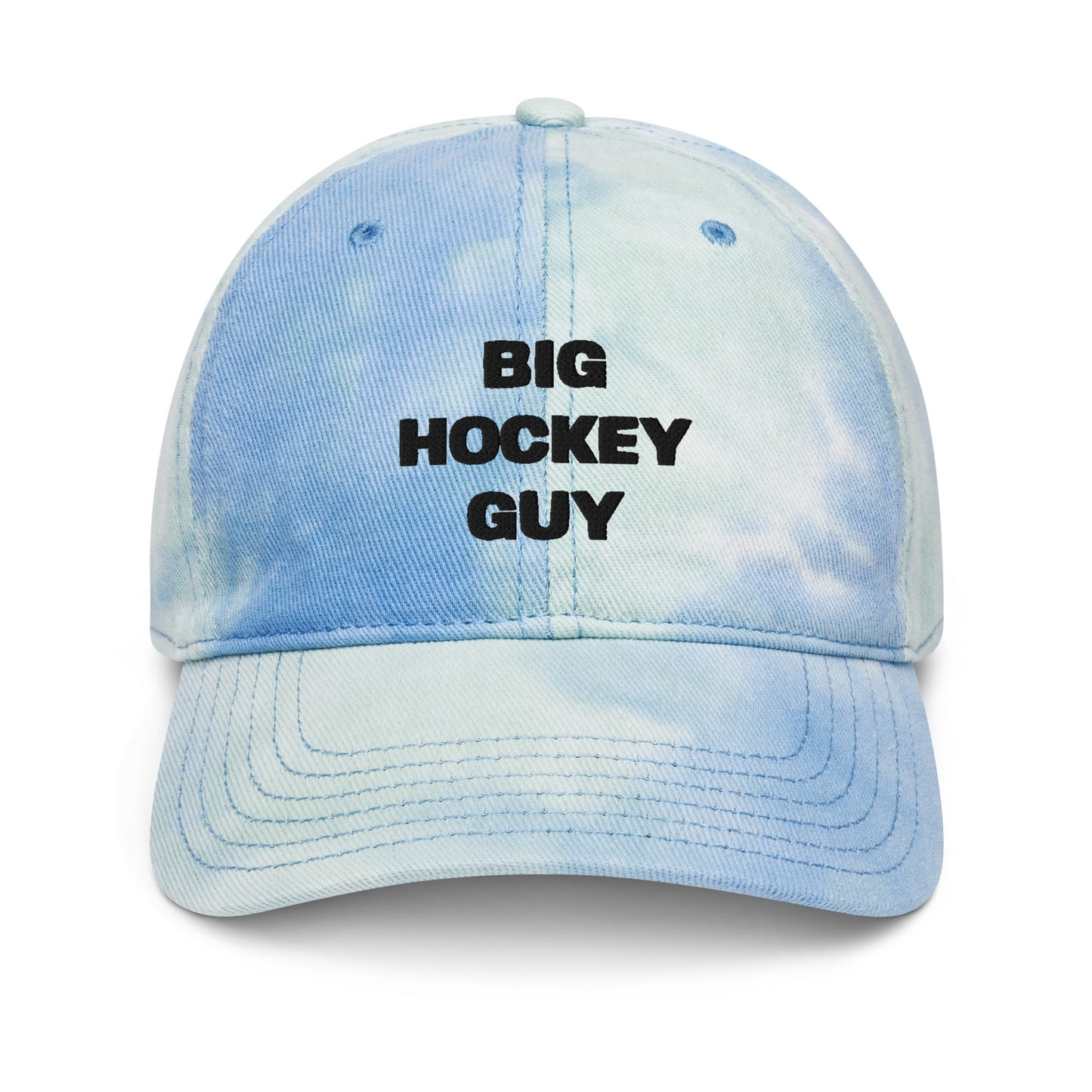 BIG HOCKEY GUY TIE DYE DAD HAT