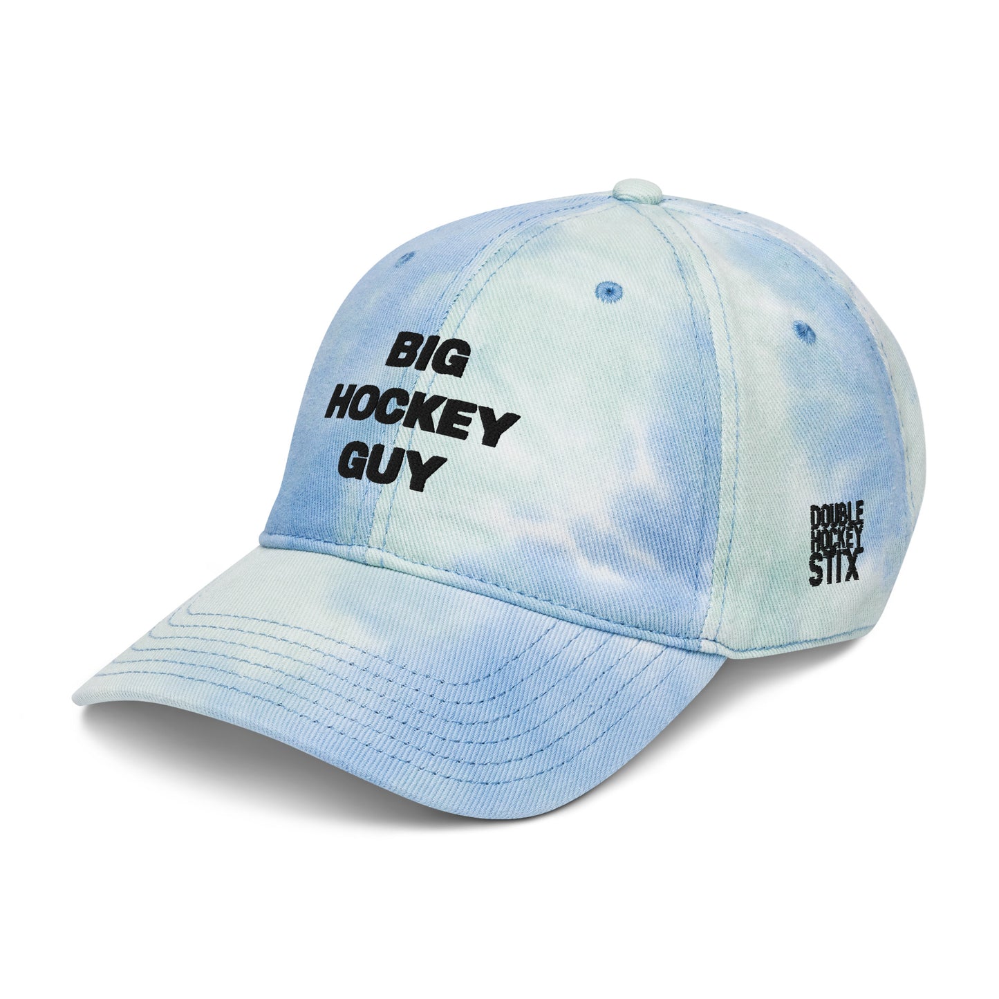 BIG HOCKEY GUY TIE DYE DAD HAT