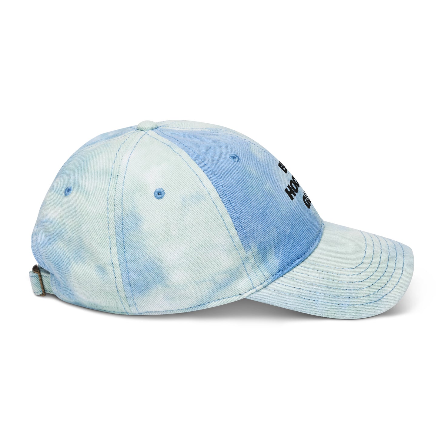 BIG HOCKEY GUY TIE DYE DAD HAT