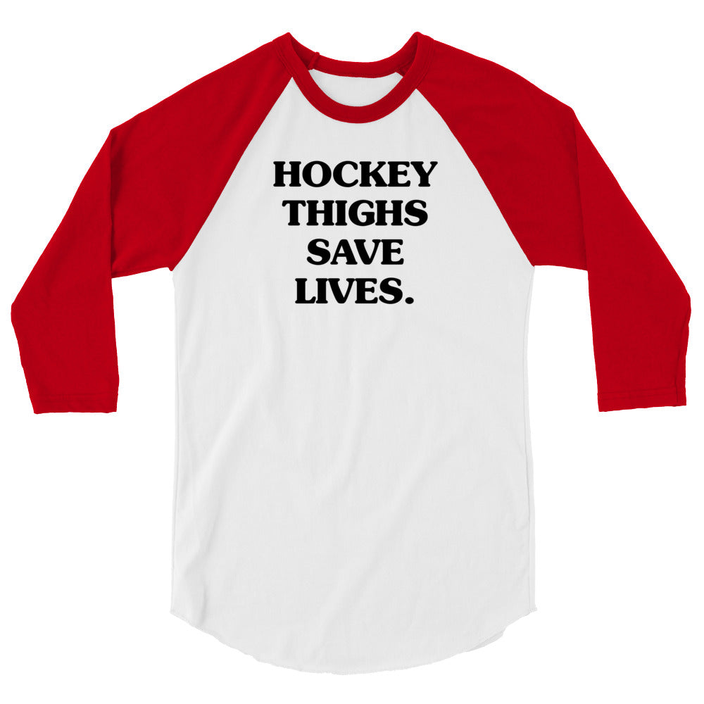 T-SHIRT DE BASEBALL CUISSES DE HOCKEY