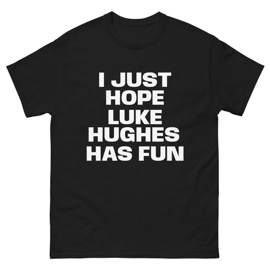 LUKE HUGHES FUN TEE