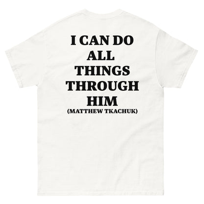 ALL THINGS THRU TKACHUK TEE