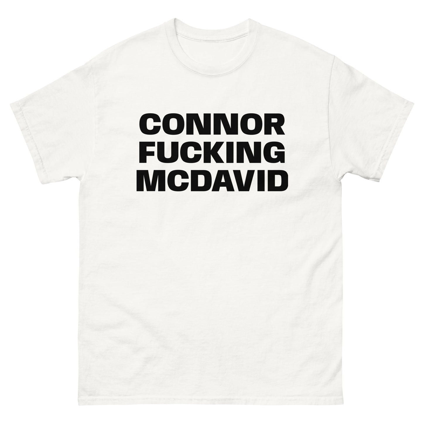 CONNOR FUCKING MCDAVID TEE