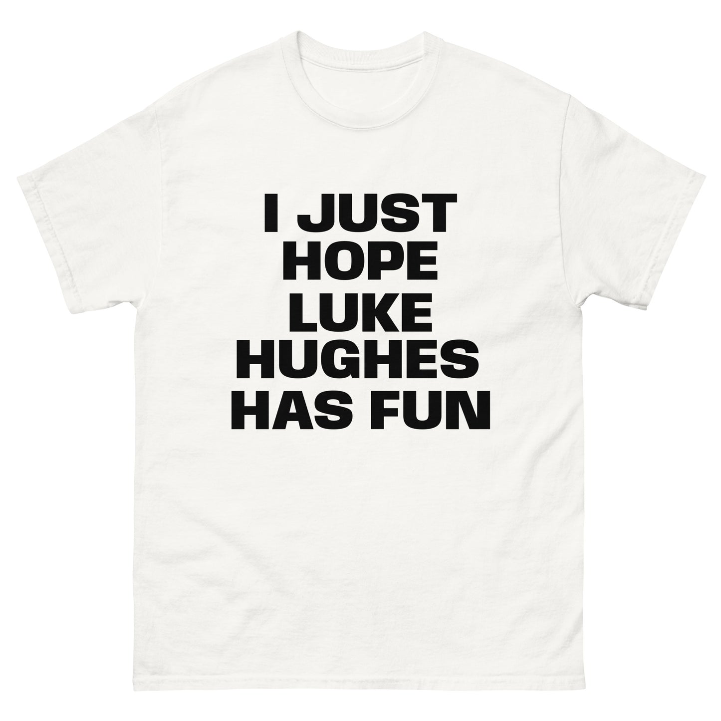 LUKE HUGHES FUN TEE