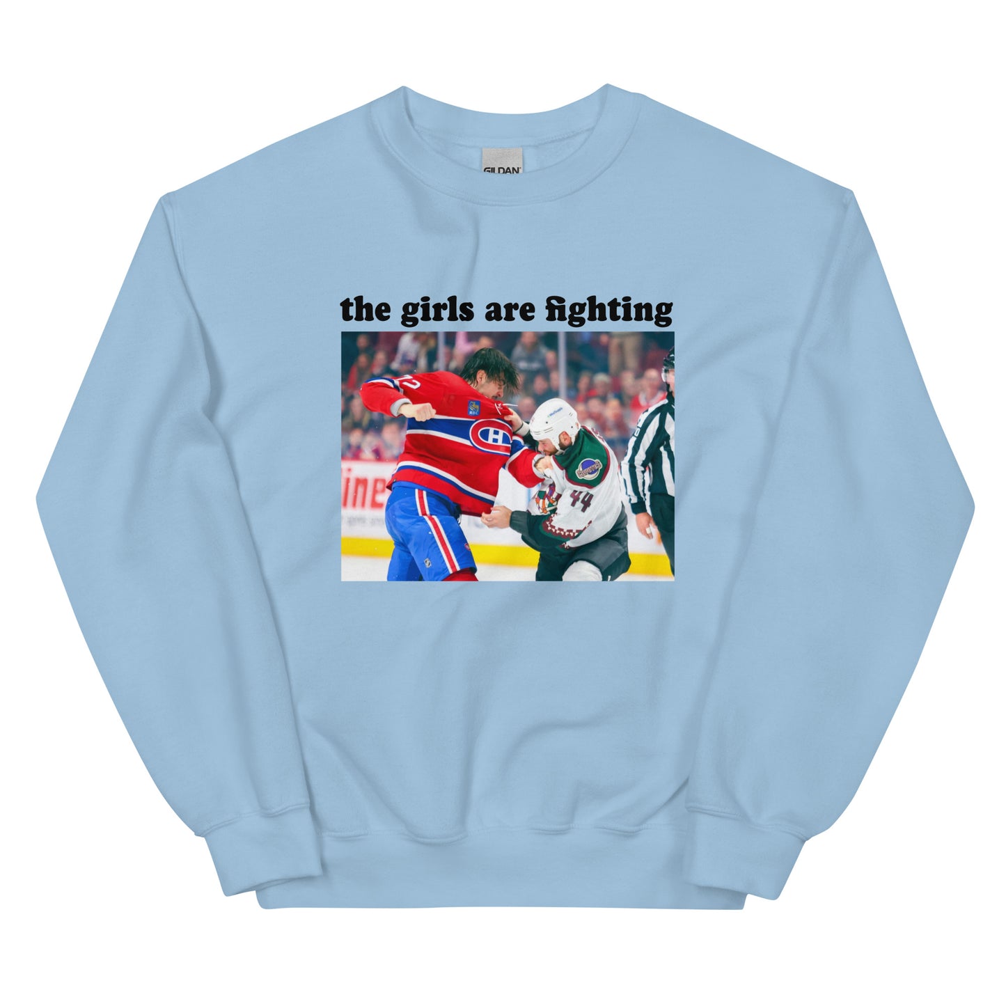 DIE MÄDCHEN KÄMPFEN MIT CREWNECK