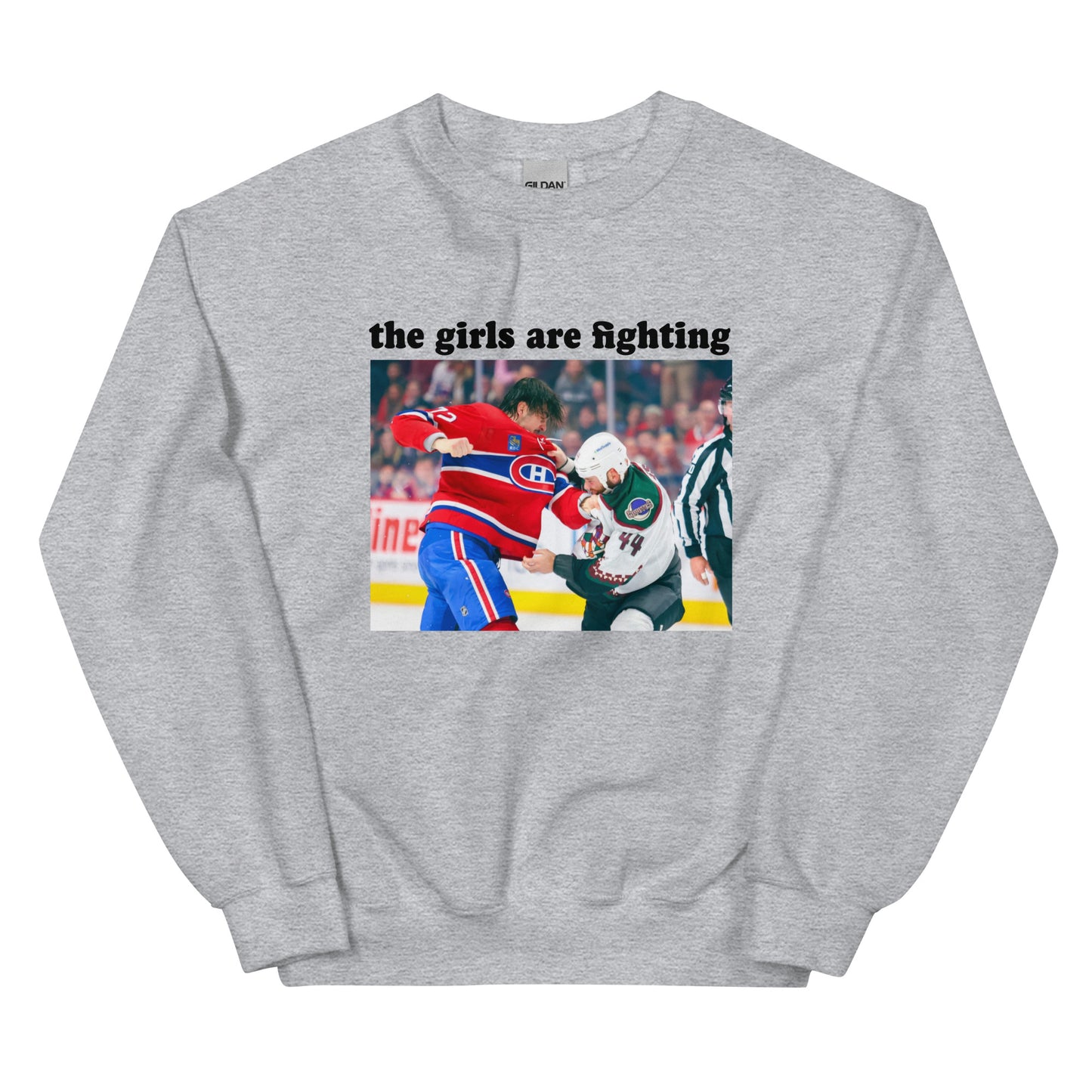 DIE MÄDCHEN KÄMPFEN MIT CREWNECK