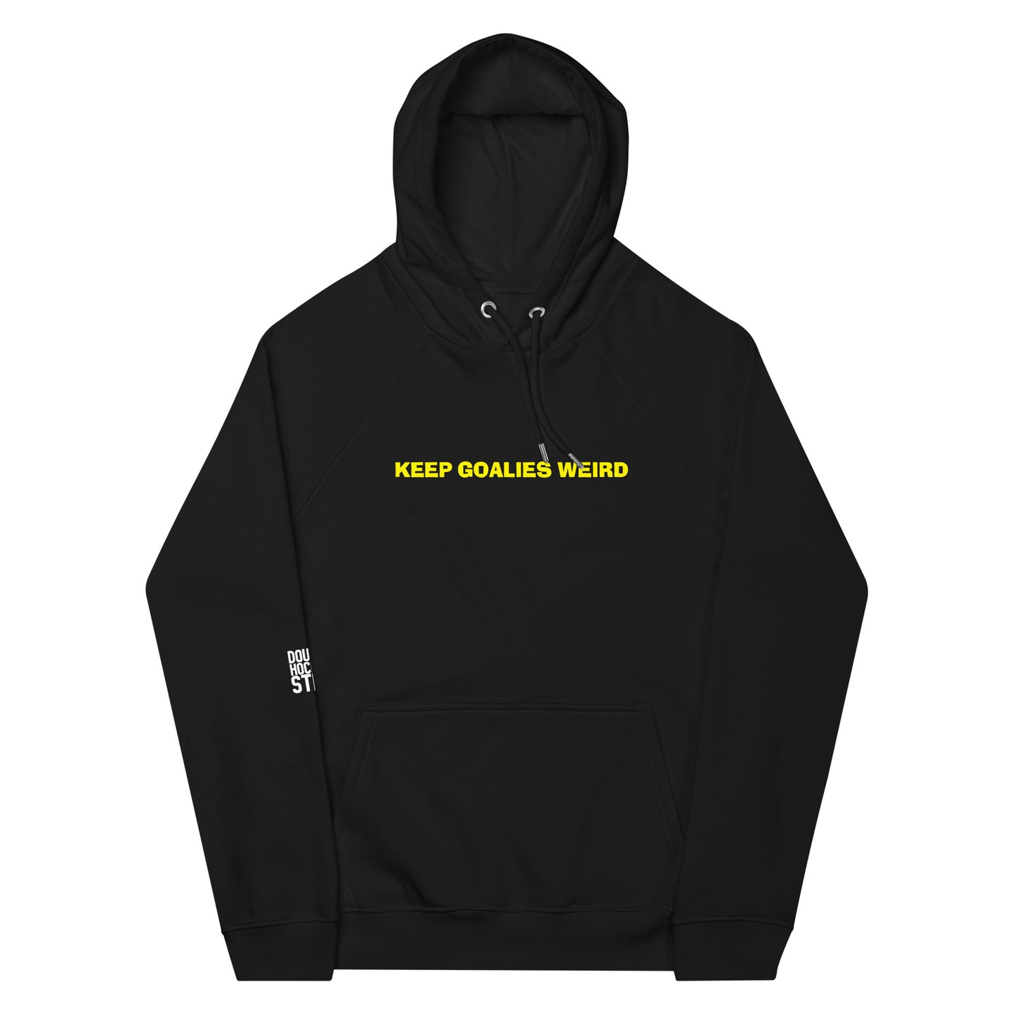 KEEP GOALIES WEIRD HOODIE