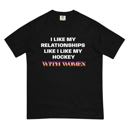 WITH WOMEN LESBIAN PRIDE TEE