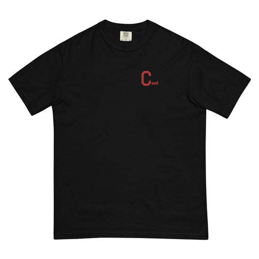 C IS FOR 14  PREMIUM EMBROIDERED TEE