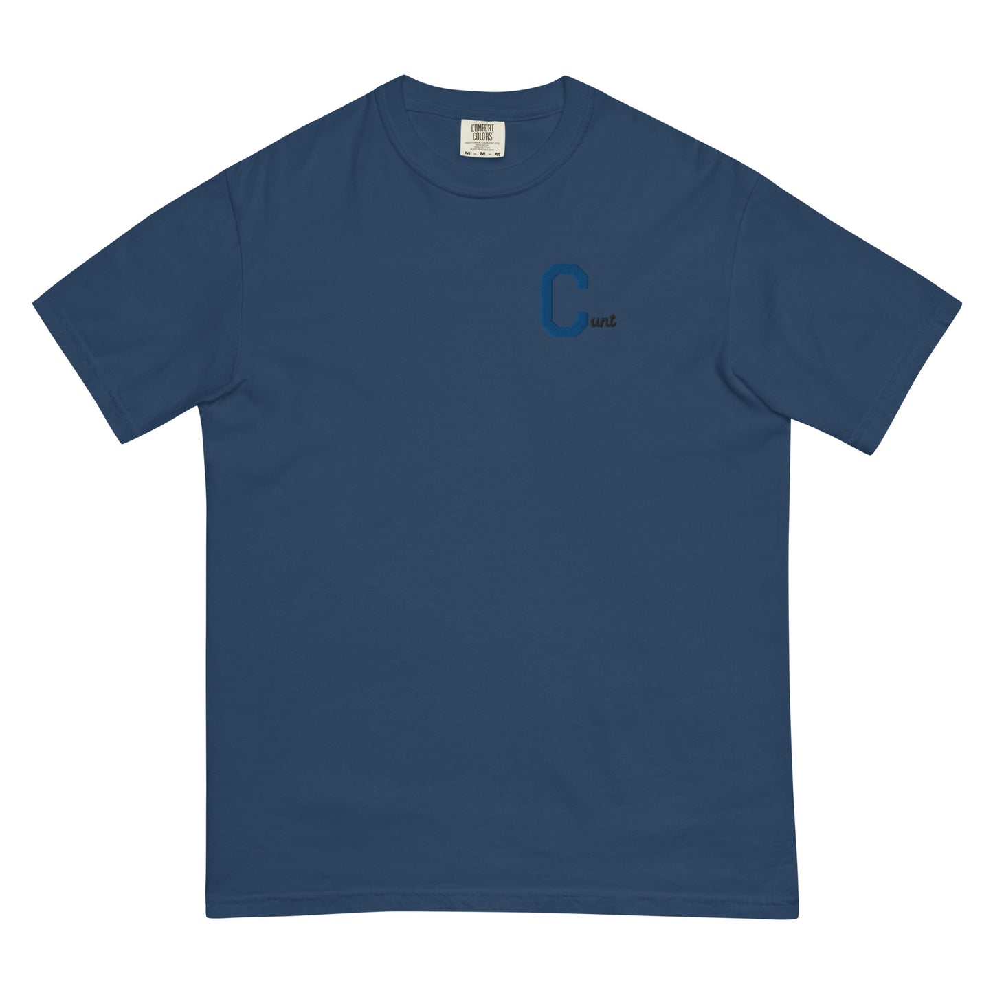 C IS FOR 34 PREMIUM EMBROIDERED TEE