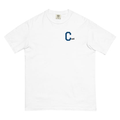 C IS FOR 34 PREMIUM EMBROIDERED TEE