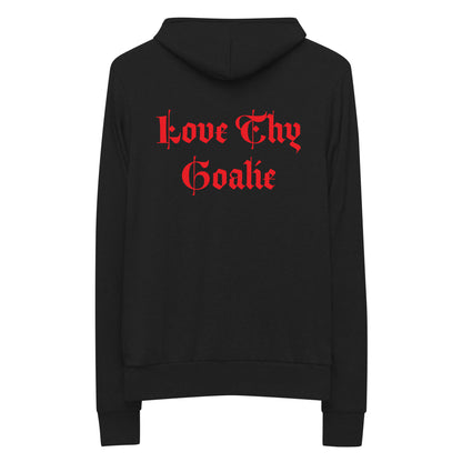 LIEBE THY GOALIE ZIP UP