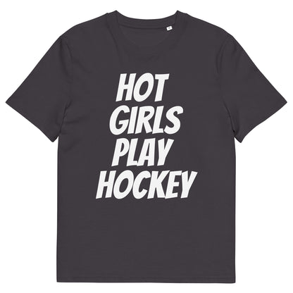 HOT GIRLS PLAY HOCKEY TEE