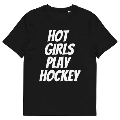 HOT GIRLS PLAY HOCKEY TEE