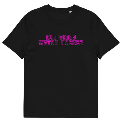 HOT GIRLS WATCH HOCKEY TEE