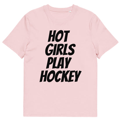 HOT GIRLS PLAY HOCKEY TEE