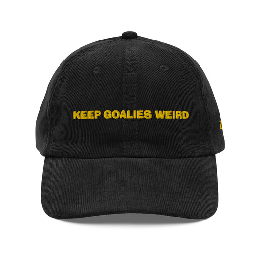 KEEP GOALIES WEIRD CORD DAD HUT