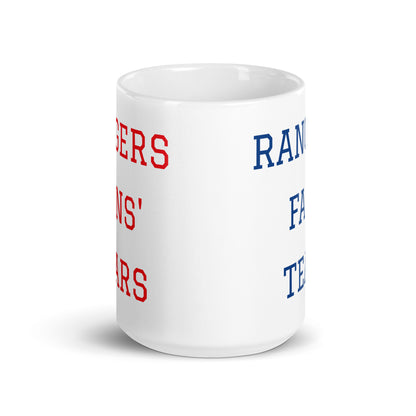 TASSE DE LARMES DES FANS DES RANGERS