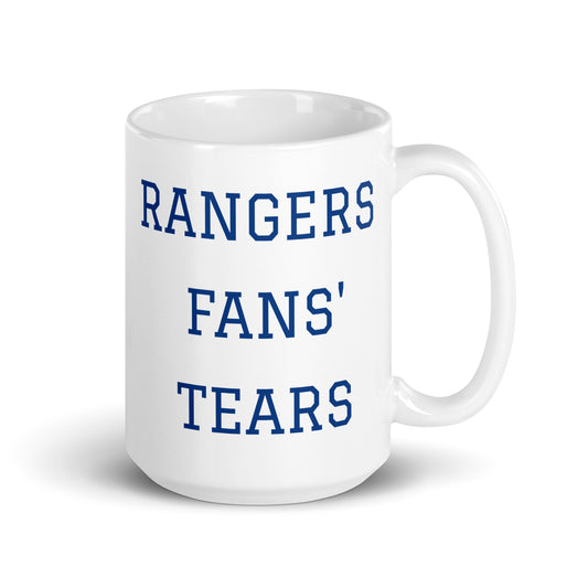 TASSE DE LARMES DES FANS DES RANGERS