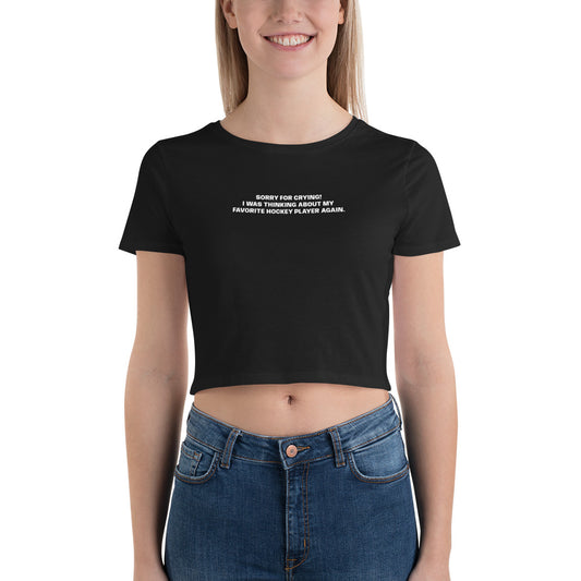 SORRY FOR CRYING! CROP TOP