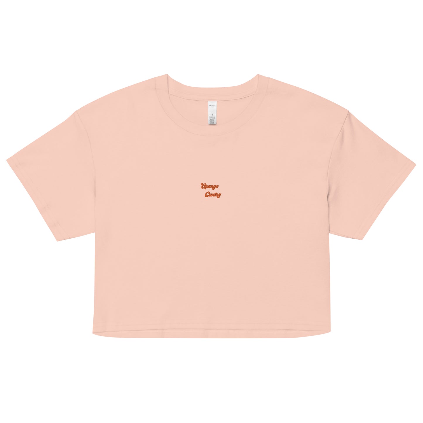 ORANGE CUNTRY CROP TOP