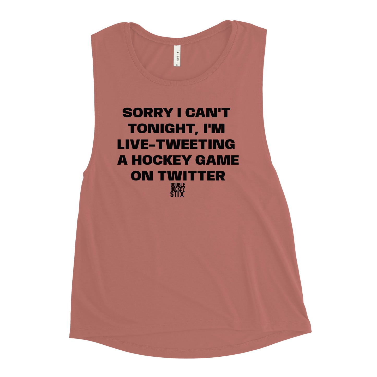 LIVE TWEETING MUSCLE TANK